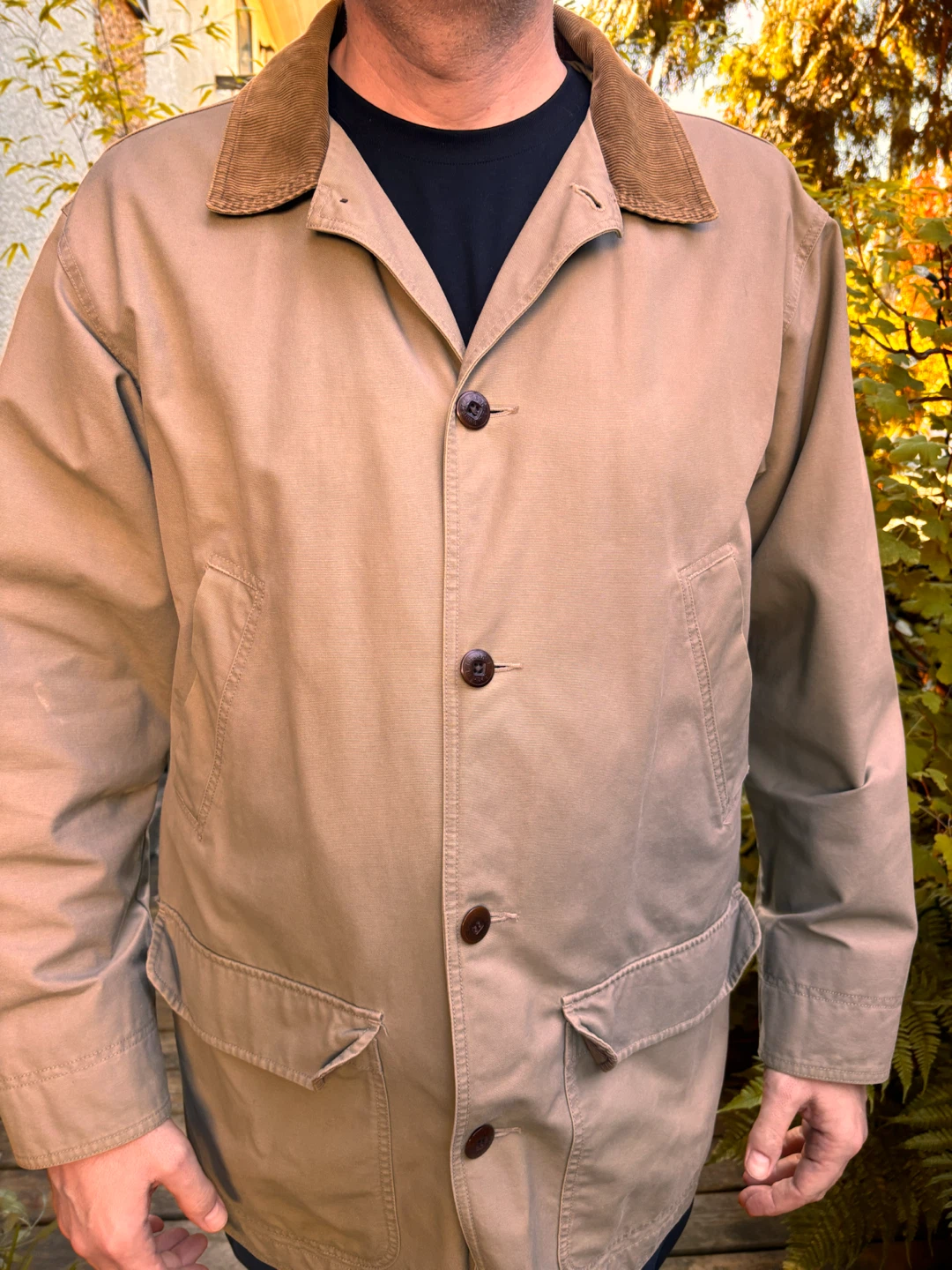 L.L. Bean Men's Large Tall Canvas Jacket