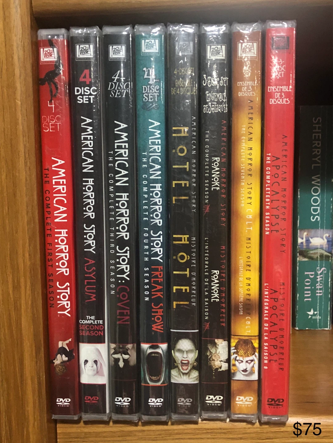 American Horror Story Seasons on DVD