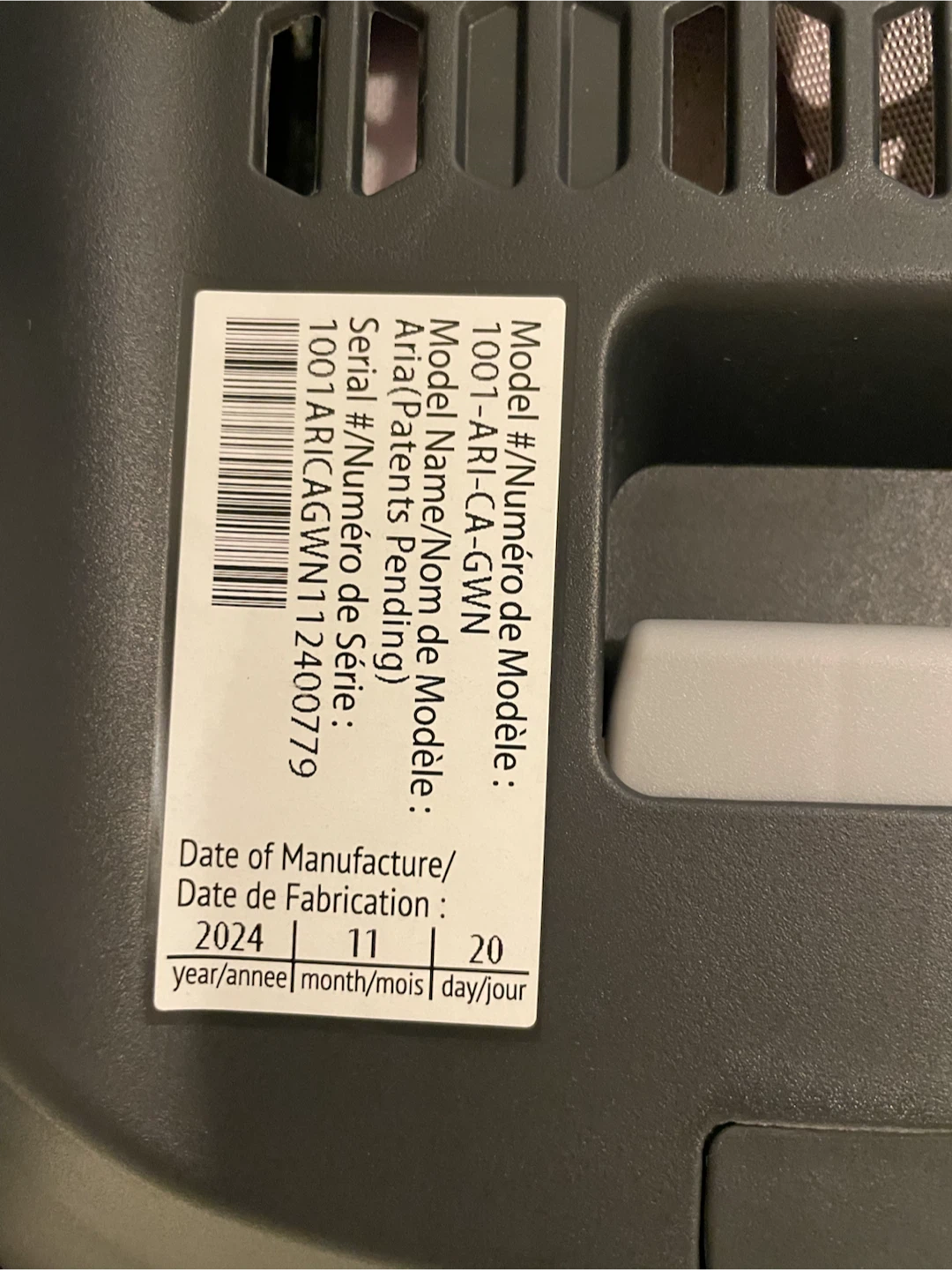 UPPAbaby Aria Infant Car Seat - photo 2