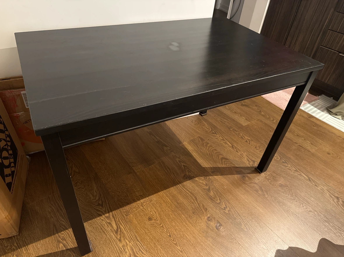 Ikea Dark brown Wooden Dining Table