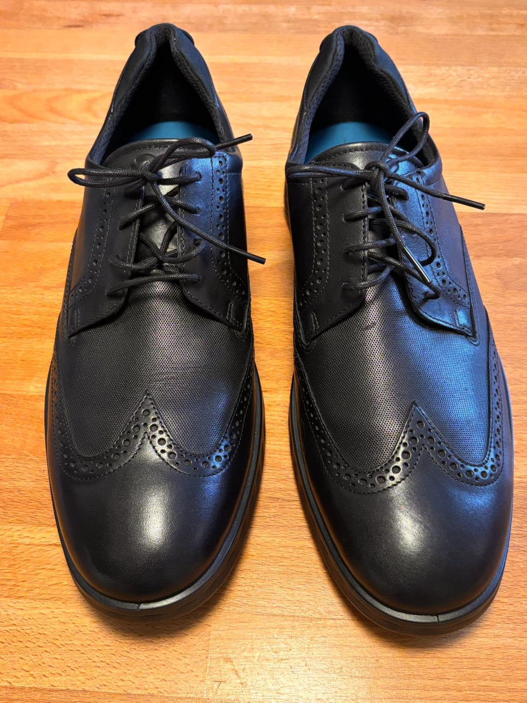 Ecco S-Lite Hybrid Black Leather Shoes - Size 46 - photo 2