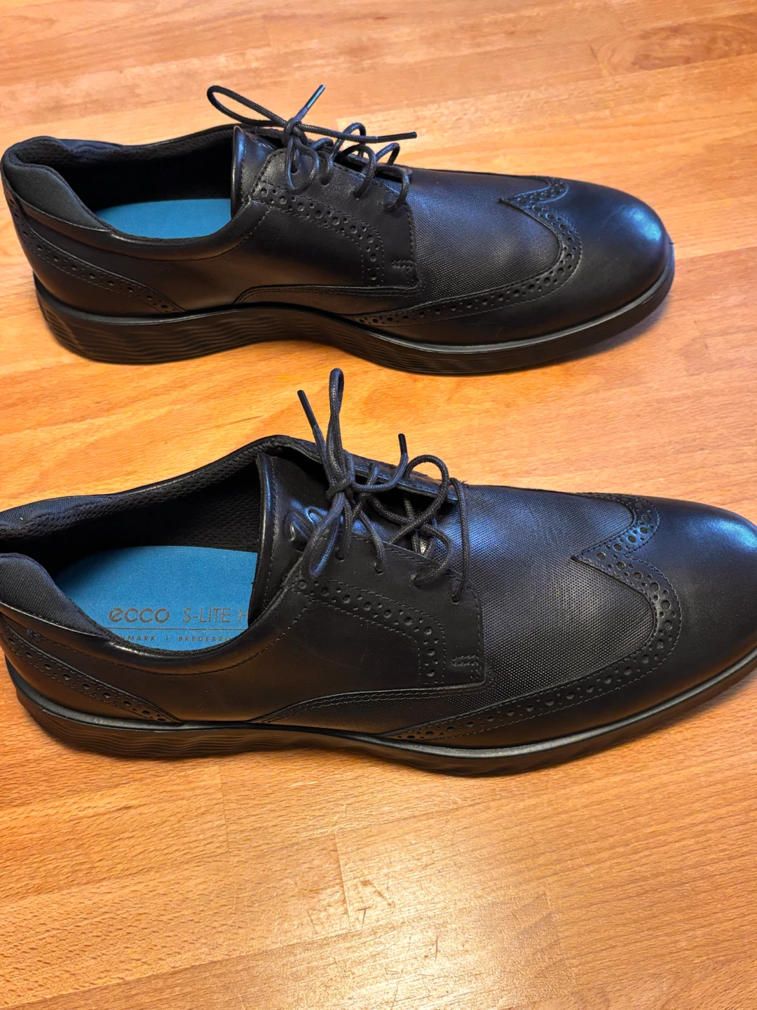 Ecco S-Lite Hybrid Black Leather Shoes - Size 46 - photo 3