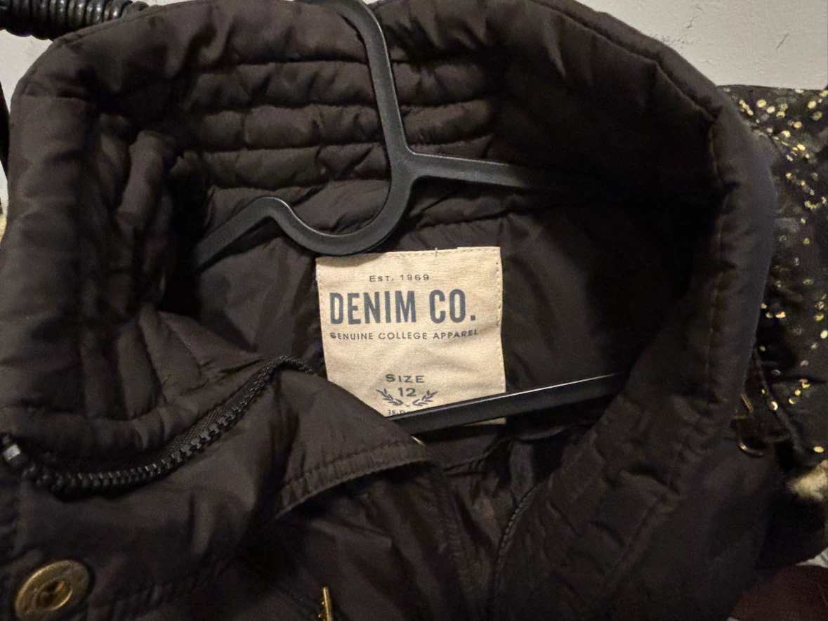 Denim Co. Women's Puffer Jacket Size 12 - photo 3