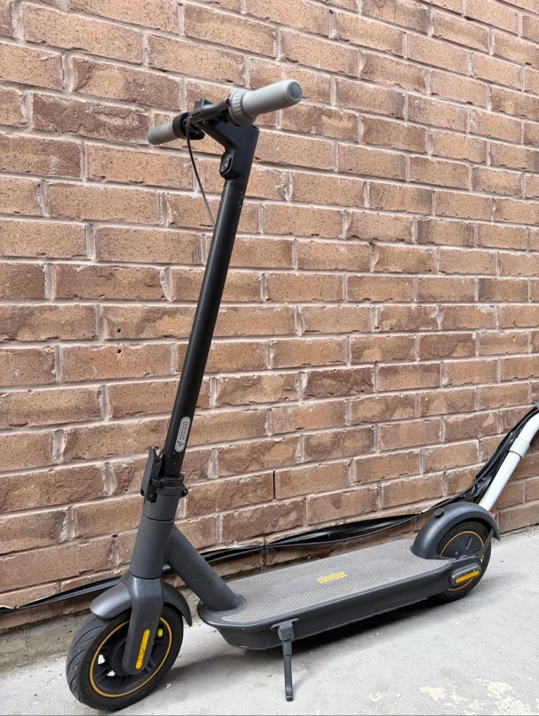 Two Ninebot Segway Electric Scooters with Helmets - photo 3