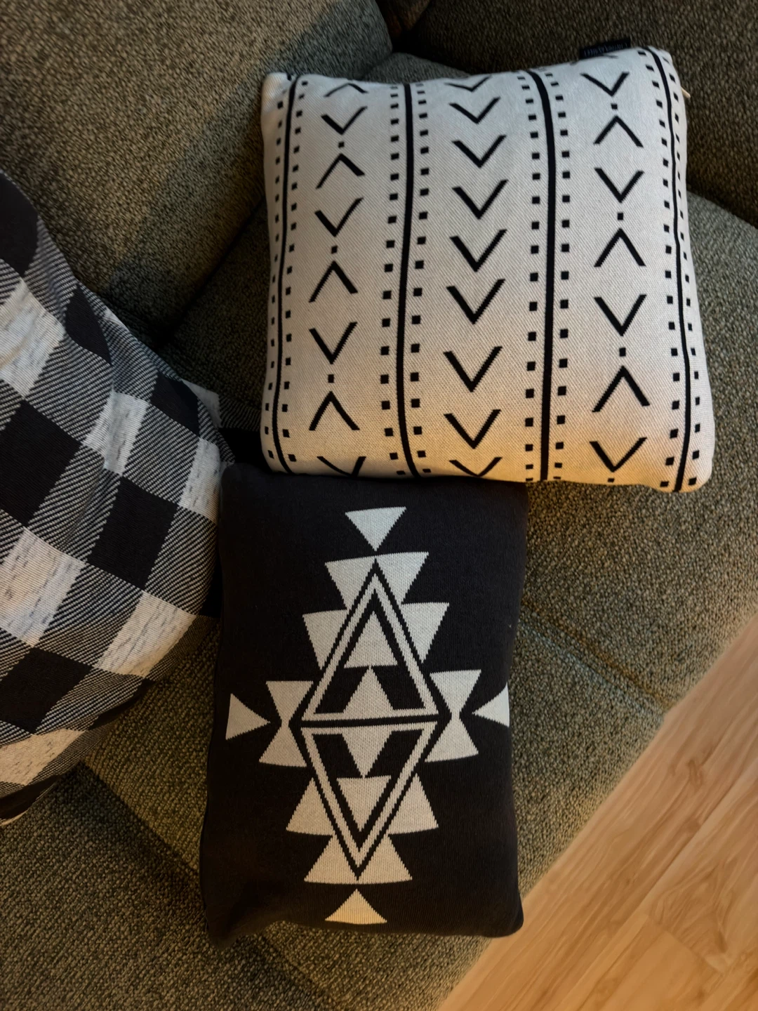 Pillows Set of 3 - Soft and Cozy for Couch - photo 2