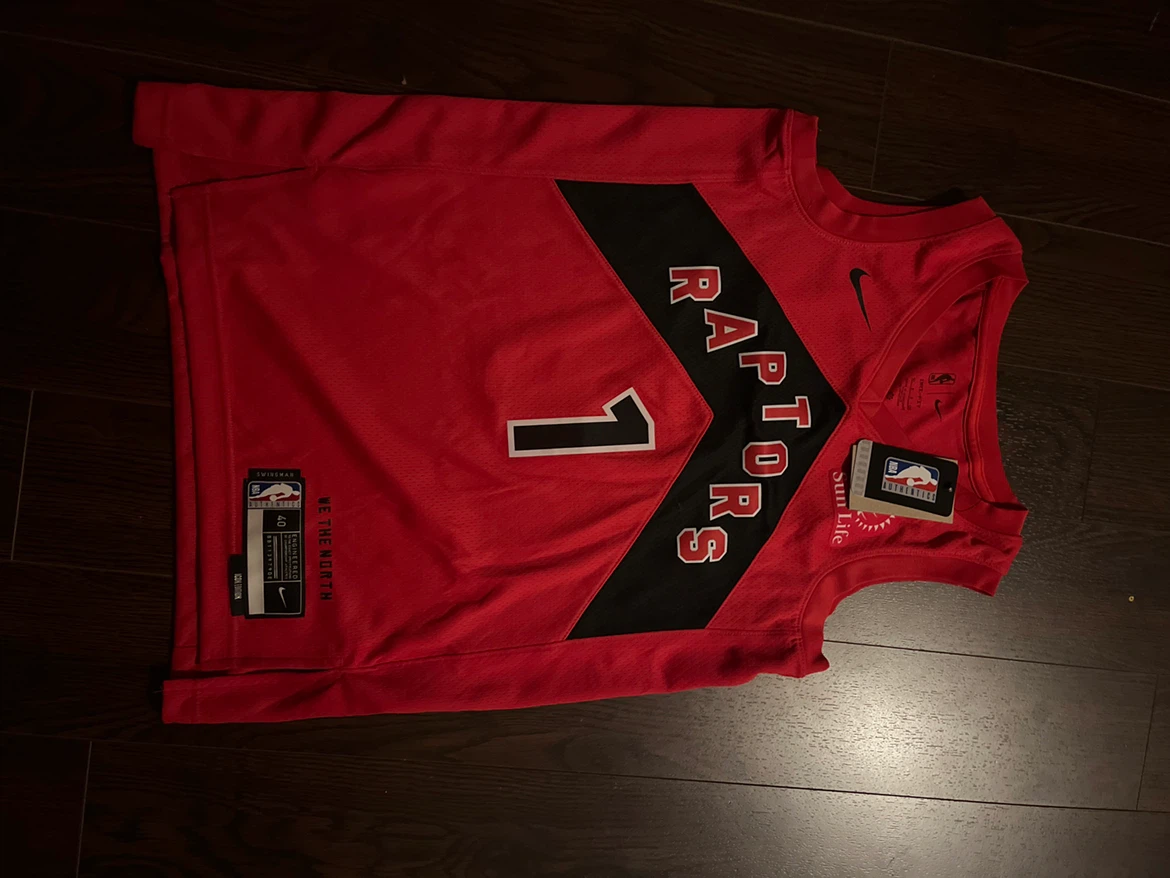 Nike Toronto Raptors T-Time Jersey, Size Small