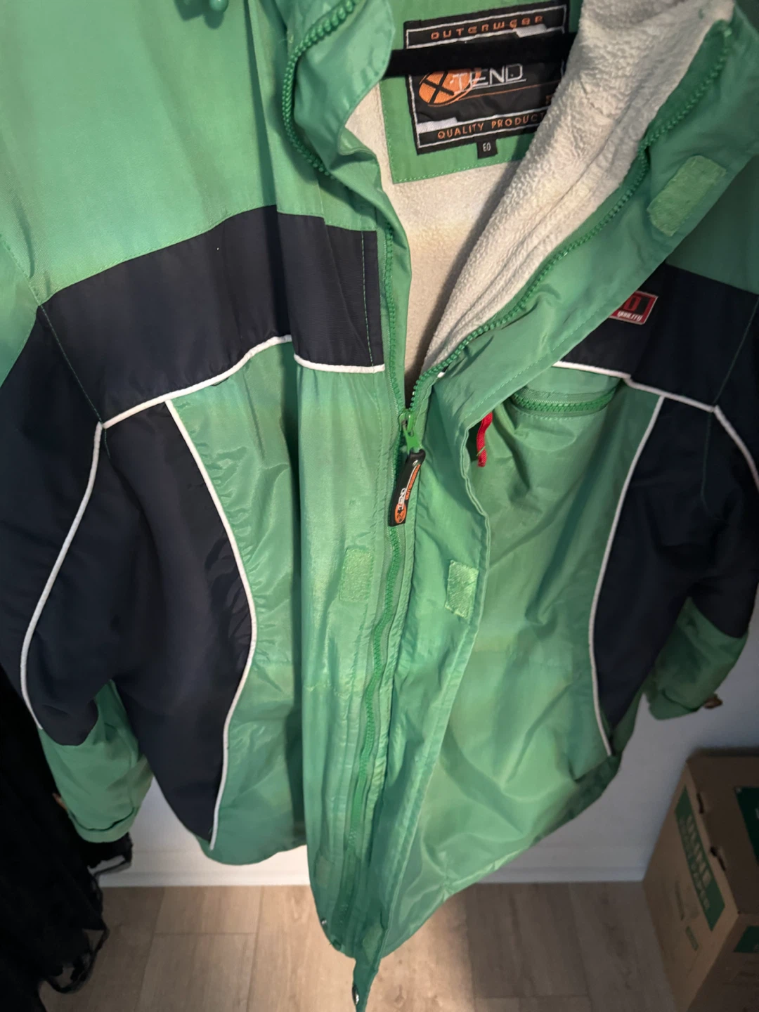 X-Tend Outerwear Jacket Green/Black - photo 4