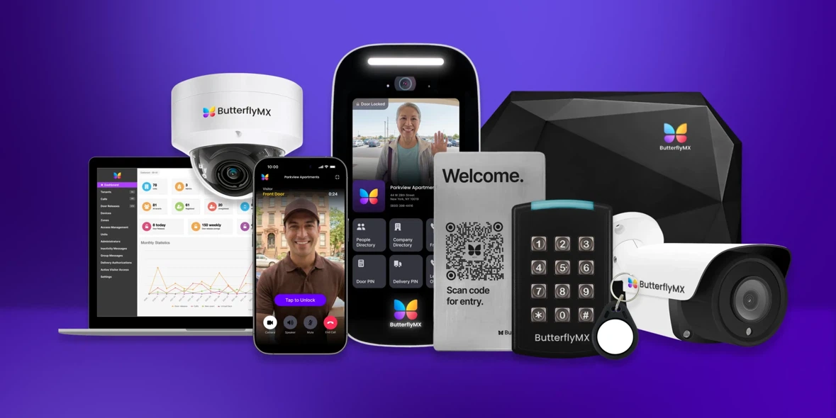 ButterflyMX smart access system components