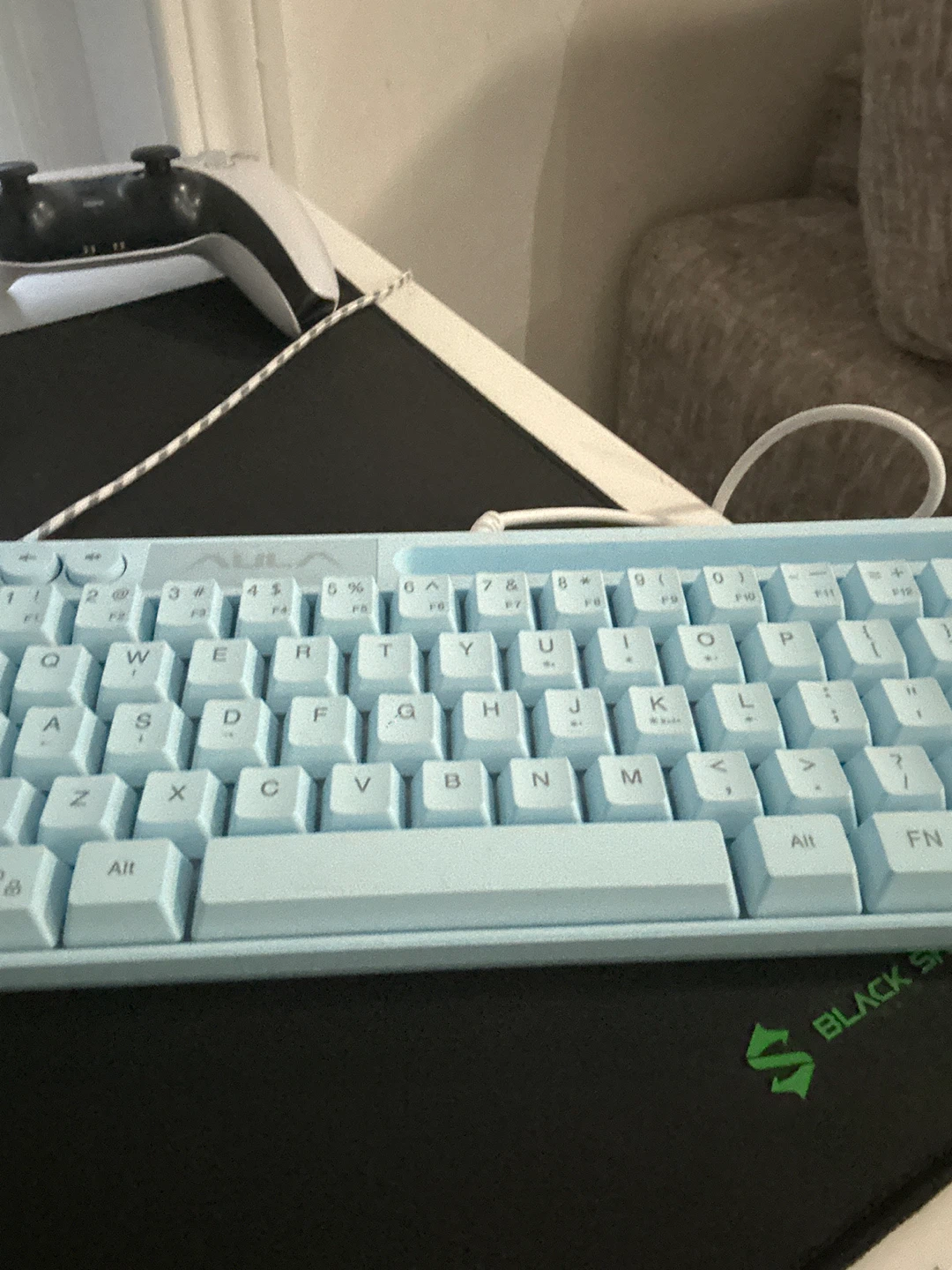 AULA Mechanical Keyboard - Light Blue