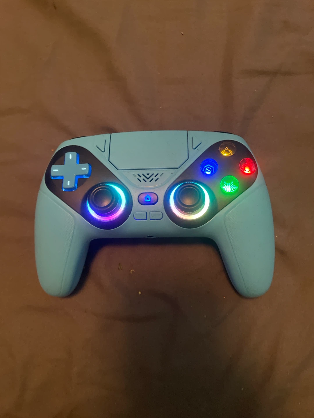 Wireless led ps5 Controller - Light Blue - photo 3