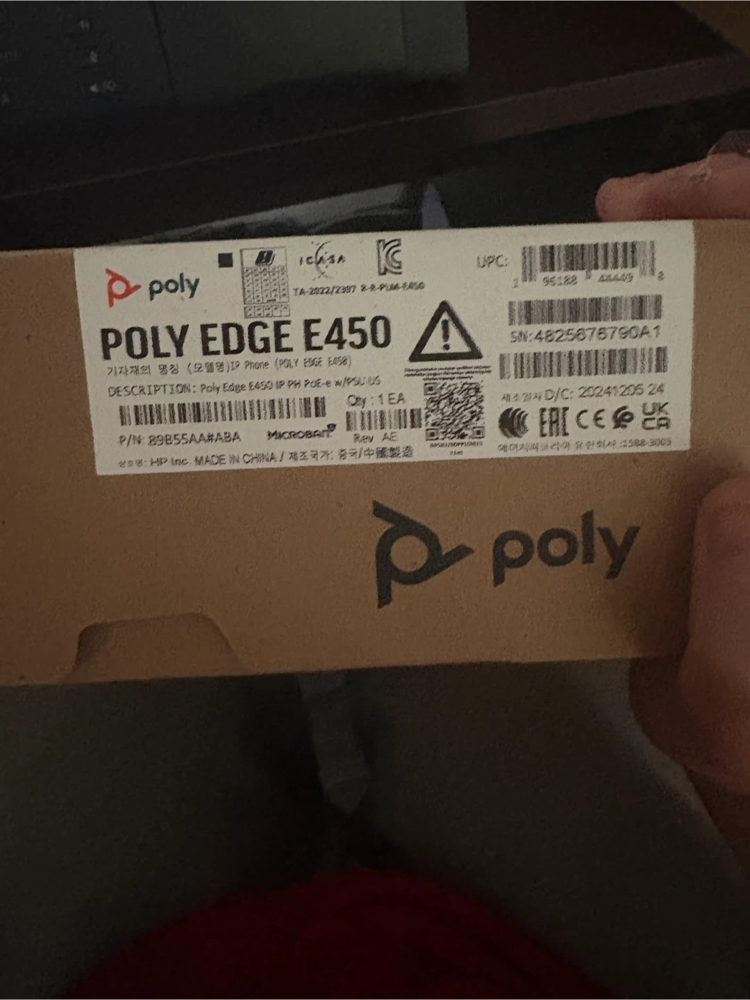 Poly Edge E450 IP Phone - photo 2