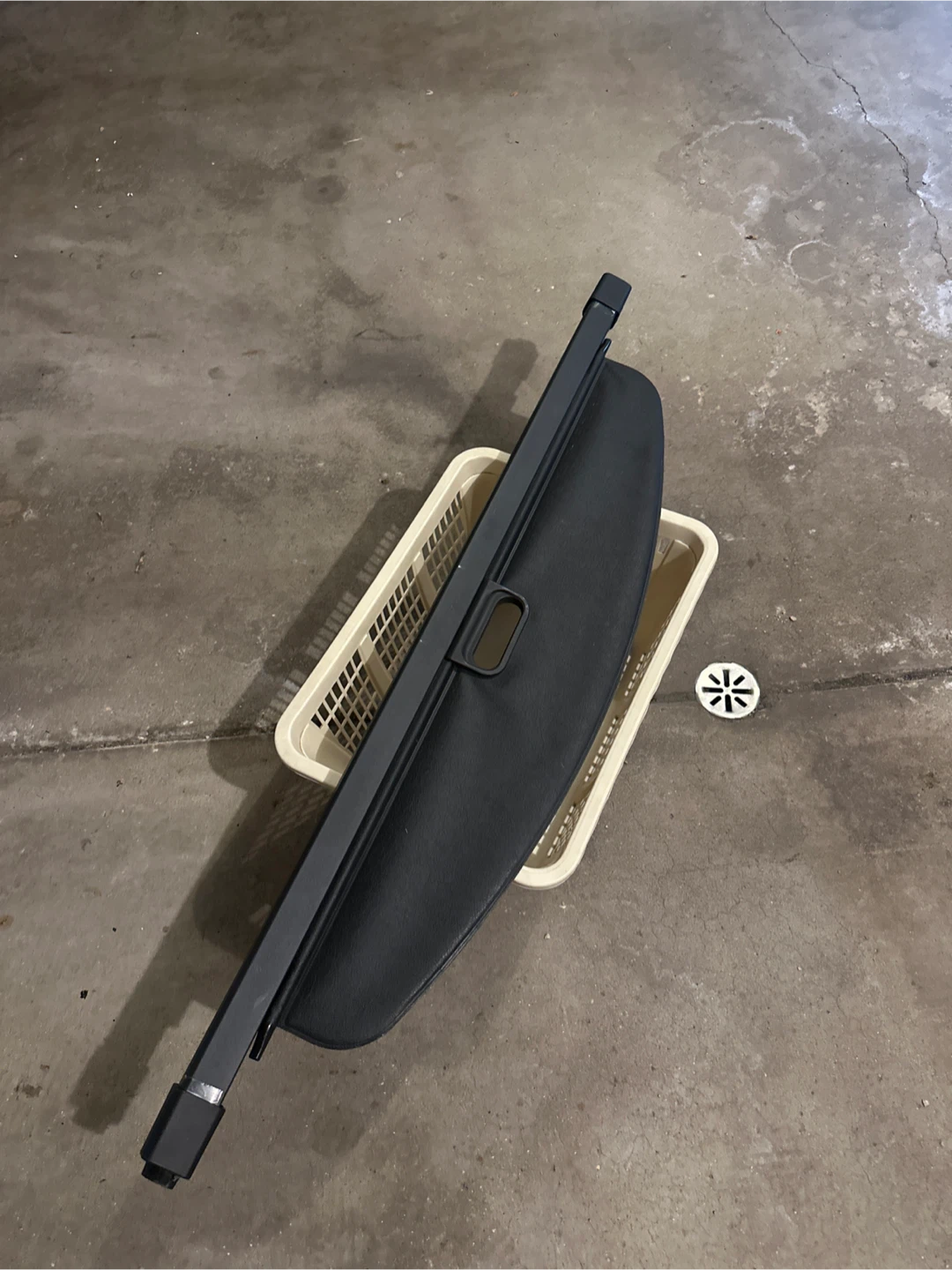 Black Cargo Cover from Cadillac XT5