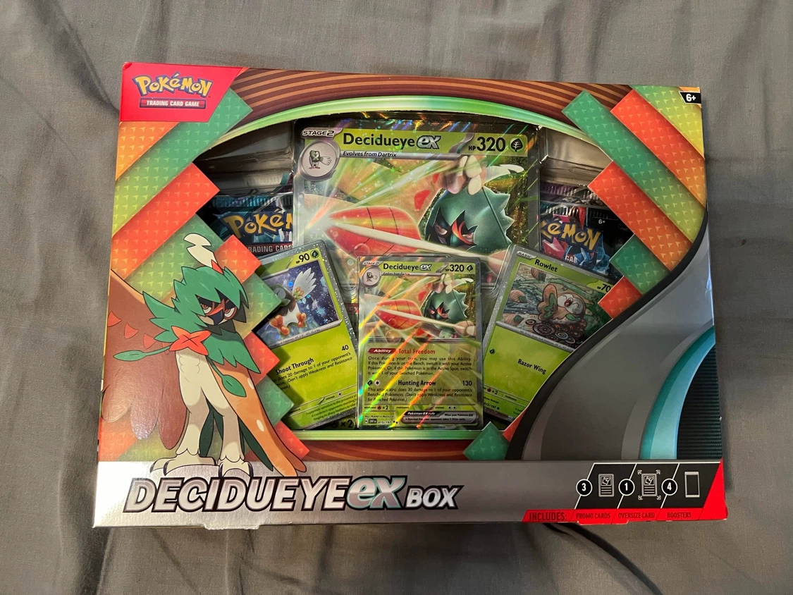 Pokemon TCG Decidueye ex Box