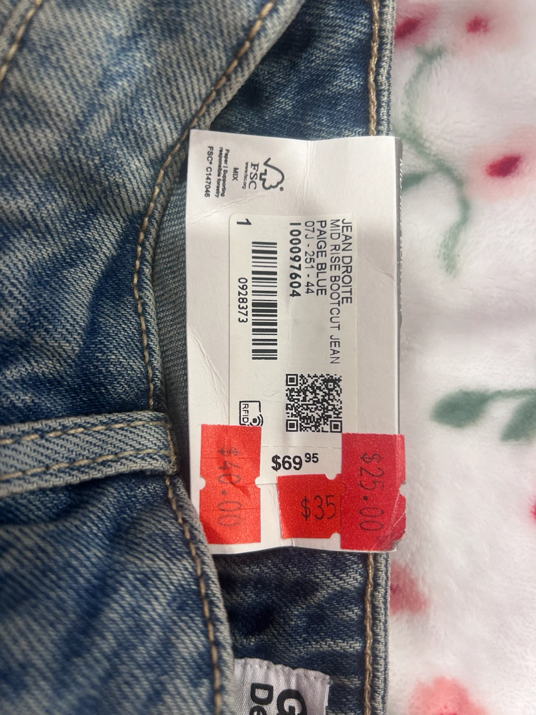 Garage Mid Rise Bootcut Jeans (Brand New) - photo 4