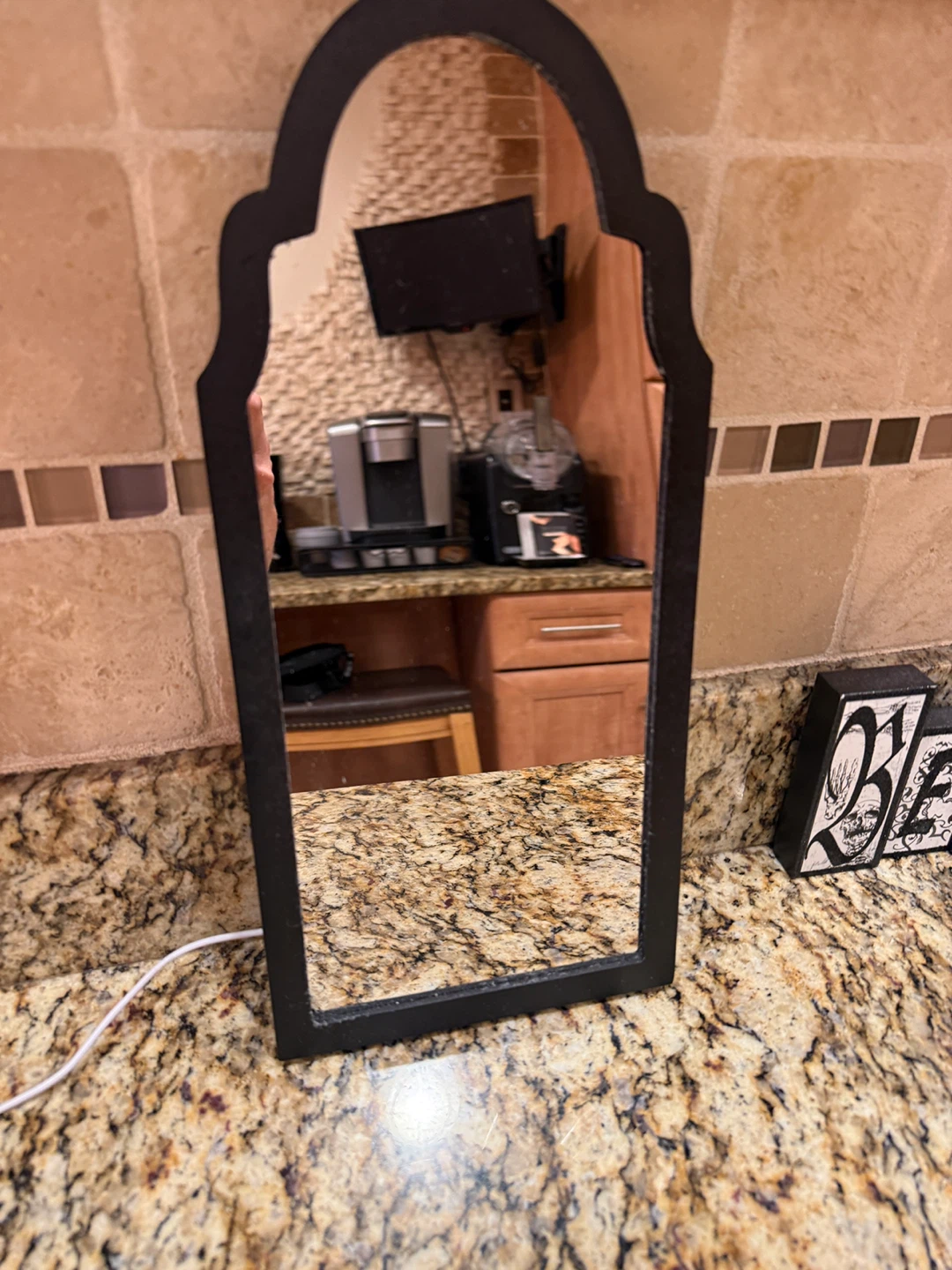 Light-up Ghost Mirror Decor