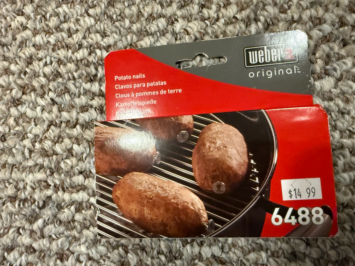 Brand new Weber Original Potato Nails