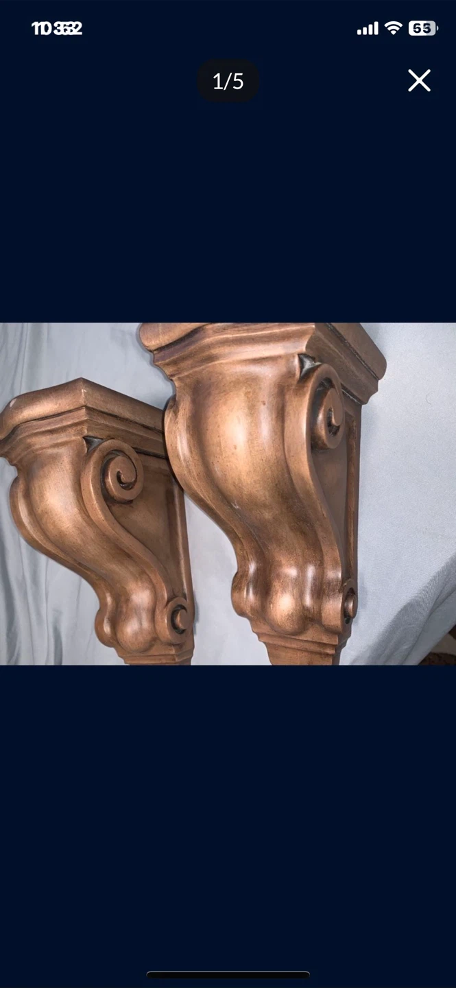 $14 each - Waddell Wood Corbels Set of 2 - photo 2