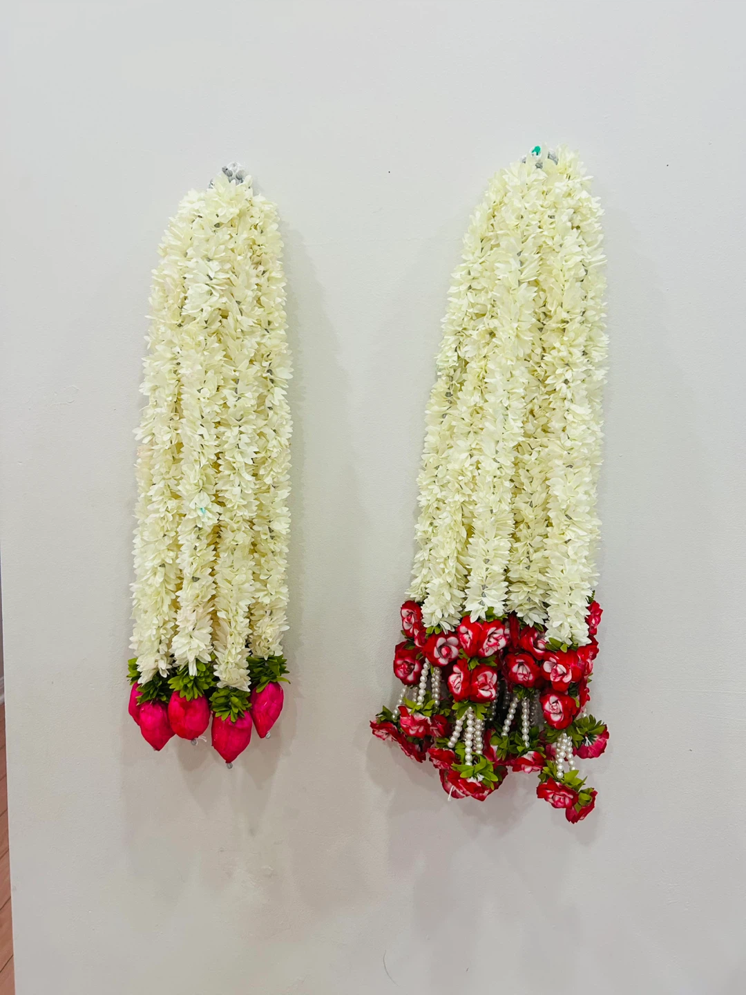 Decorative febric Floral Garlands