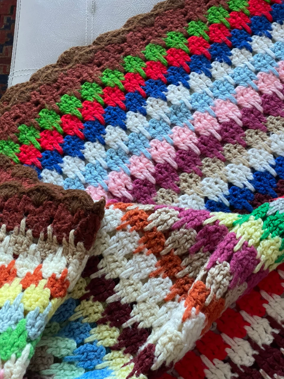 Vintage Hand Crochet Blankets