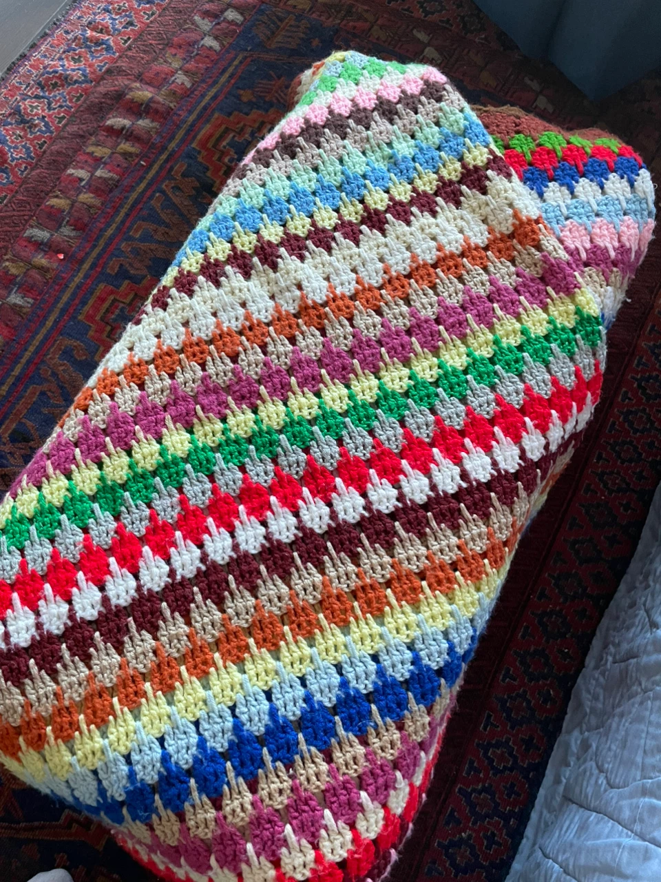 Vintage Hand Crochet Blankets - photo 2