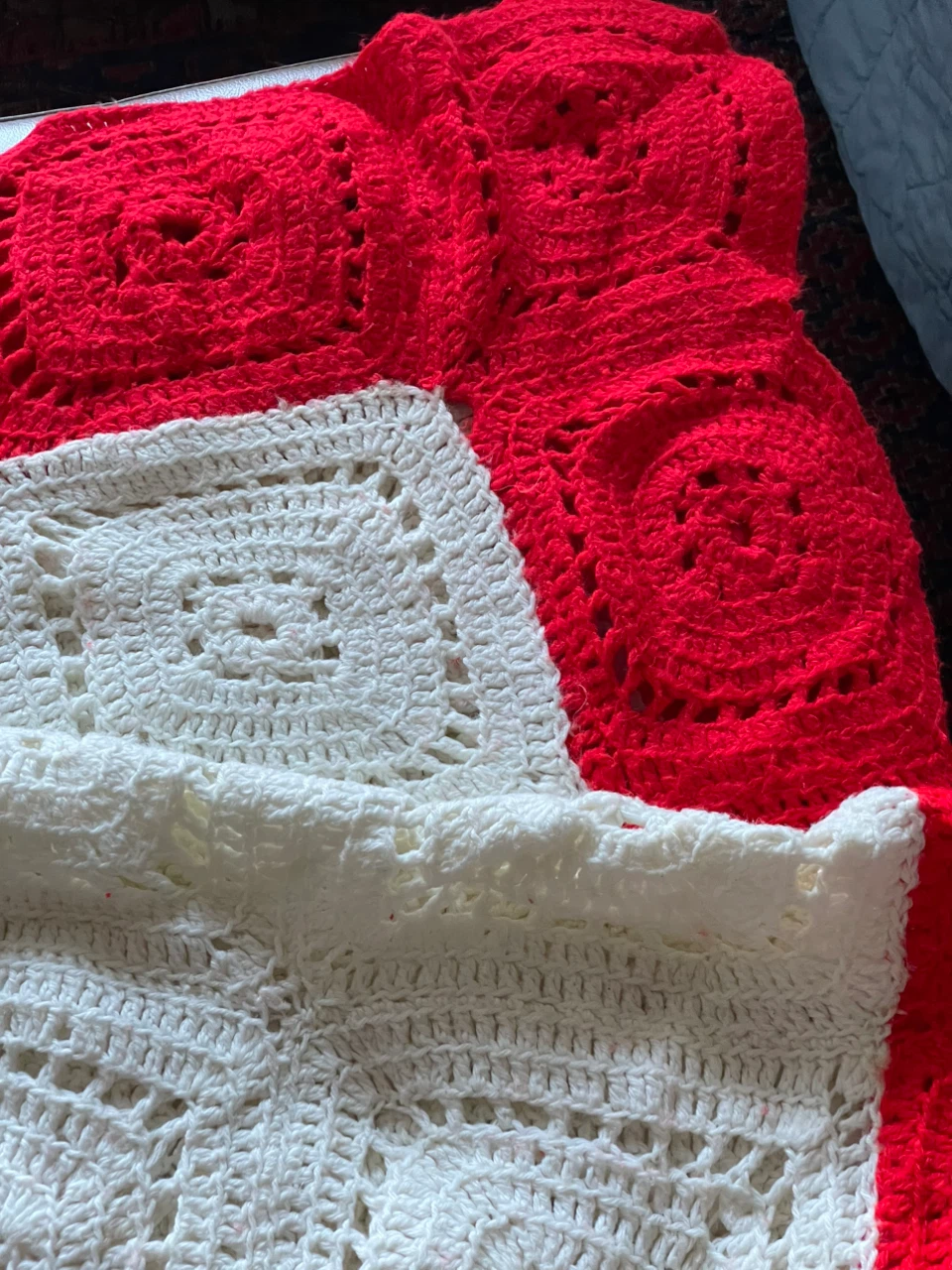 Vintage Hand Crochet Blankets - photo 4