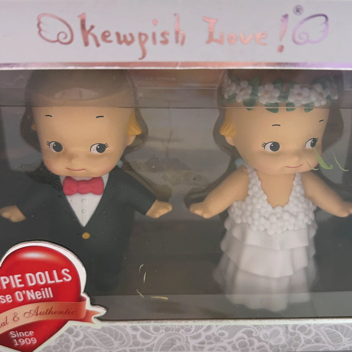 Kewpie Wedding Dolls Set Couple Dolls - photo 4