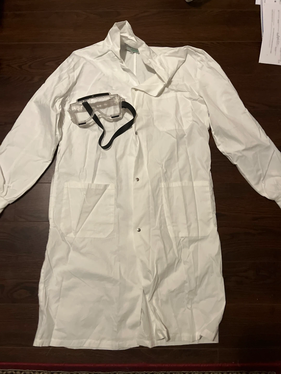 Greentown Lab Coat and Safety Goggles