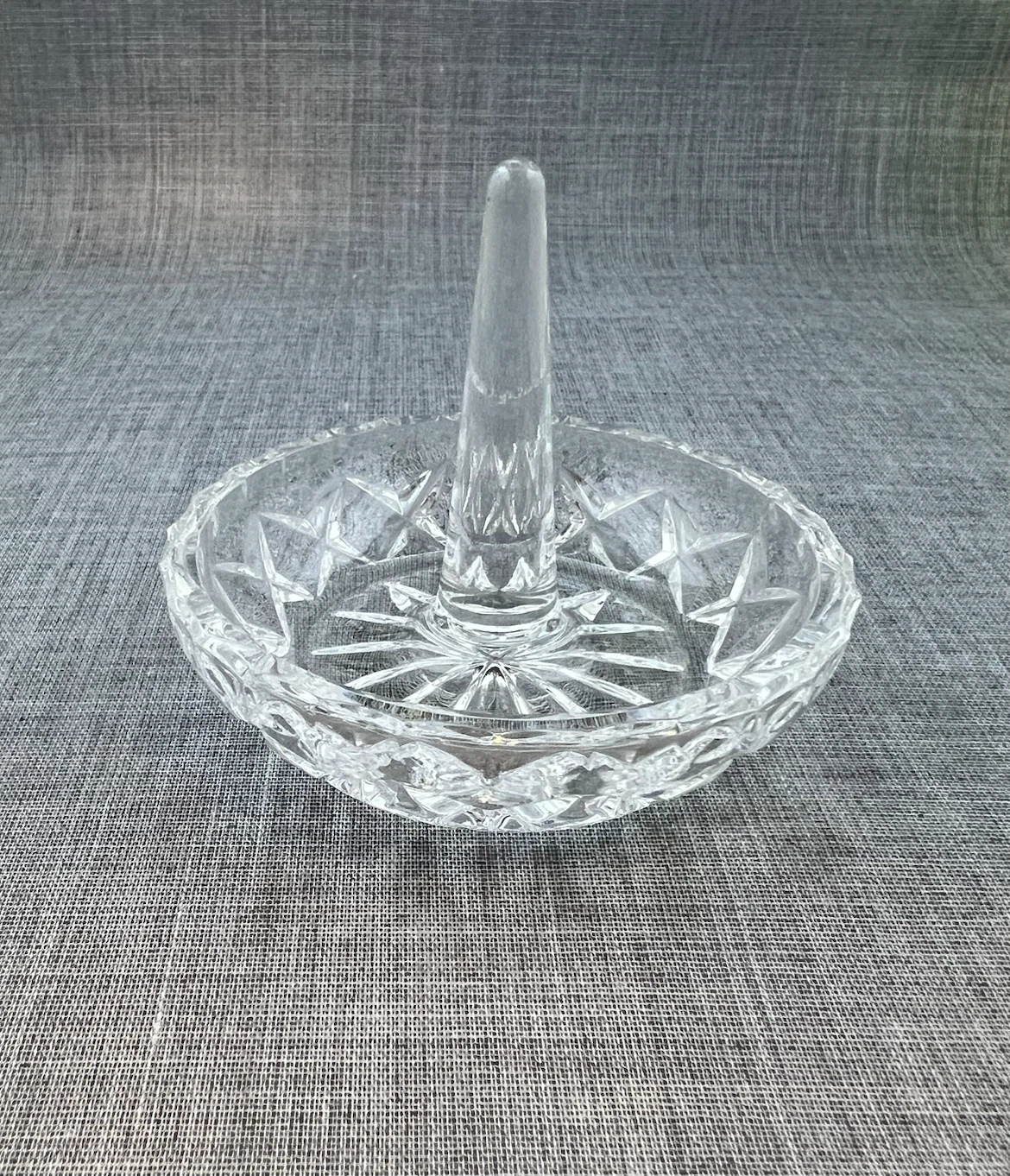 Vintage Crystal Ring/Jewelry Holder