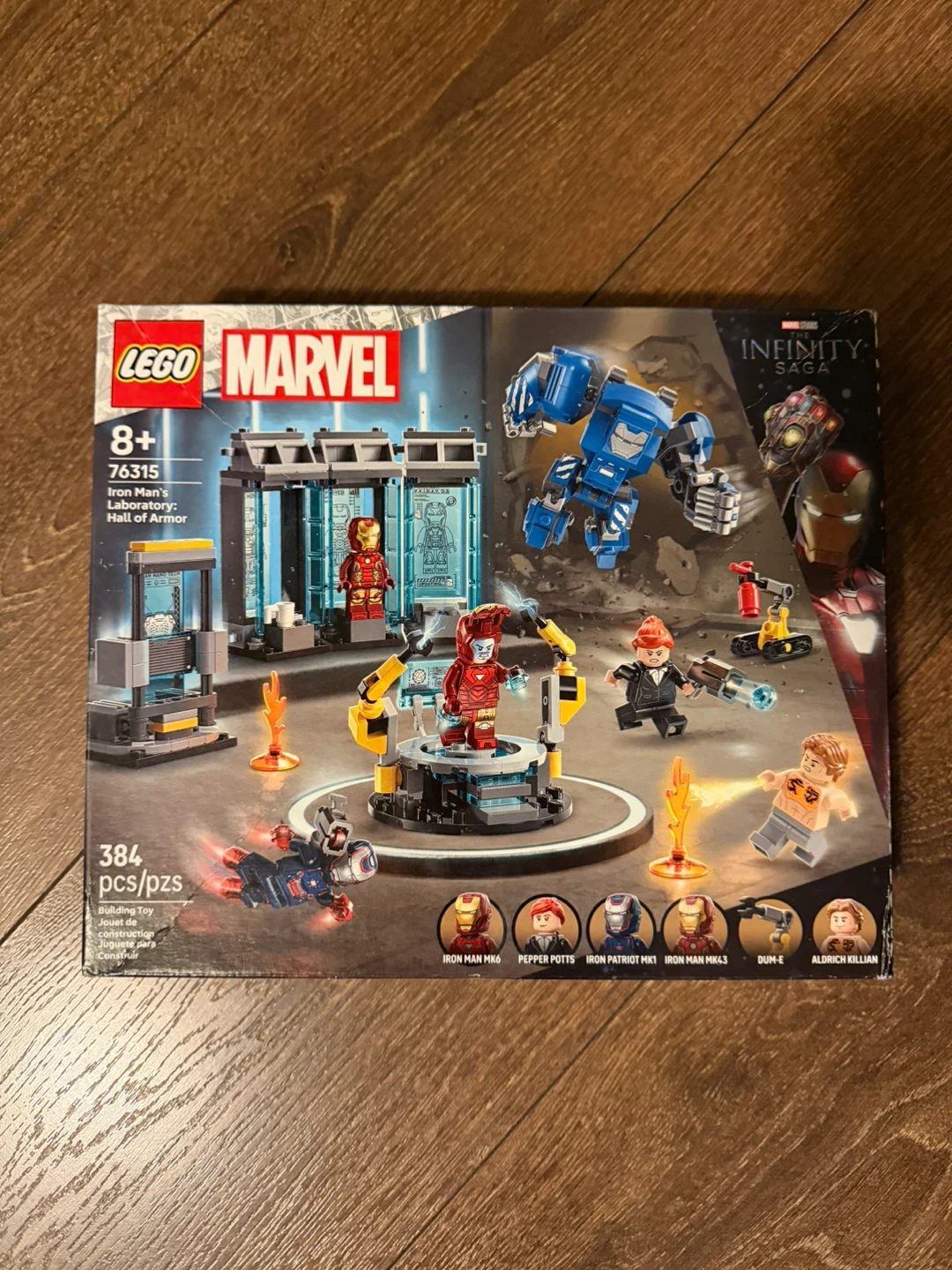 LEGO Marvel Iron Man Hall of Armor 76315