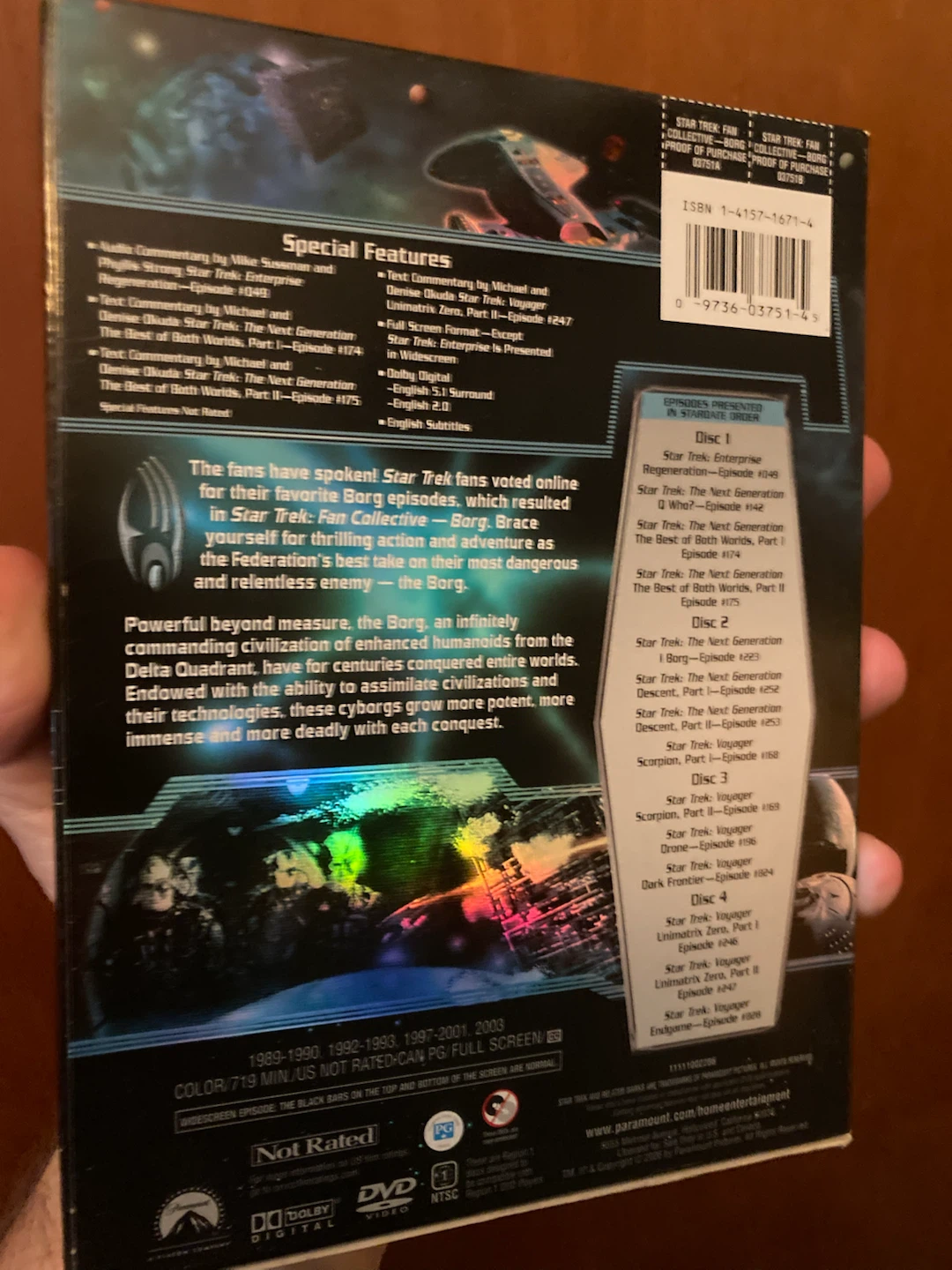 Star Trek Fan Collection: Borg (DVD) - photo 2