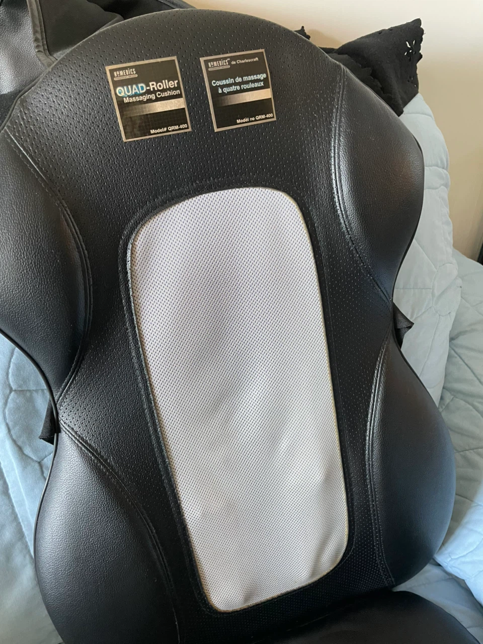 HoMedics Quad Roller Massaging Cushion Model QRM-400 - photo 3