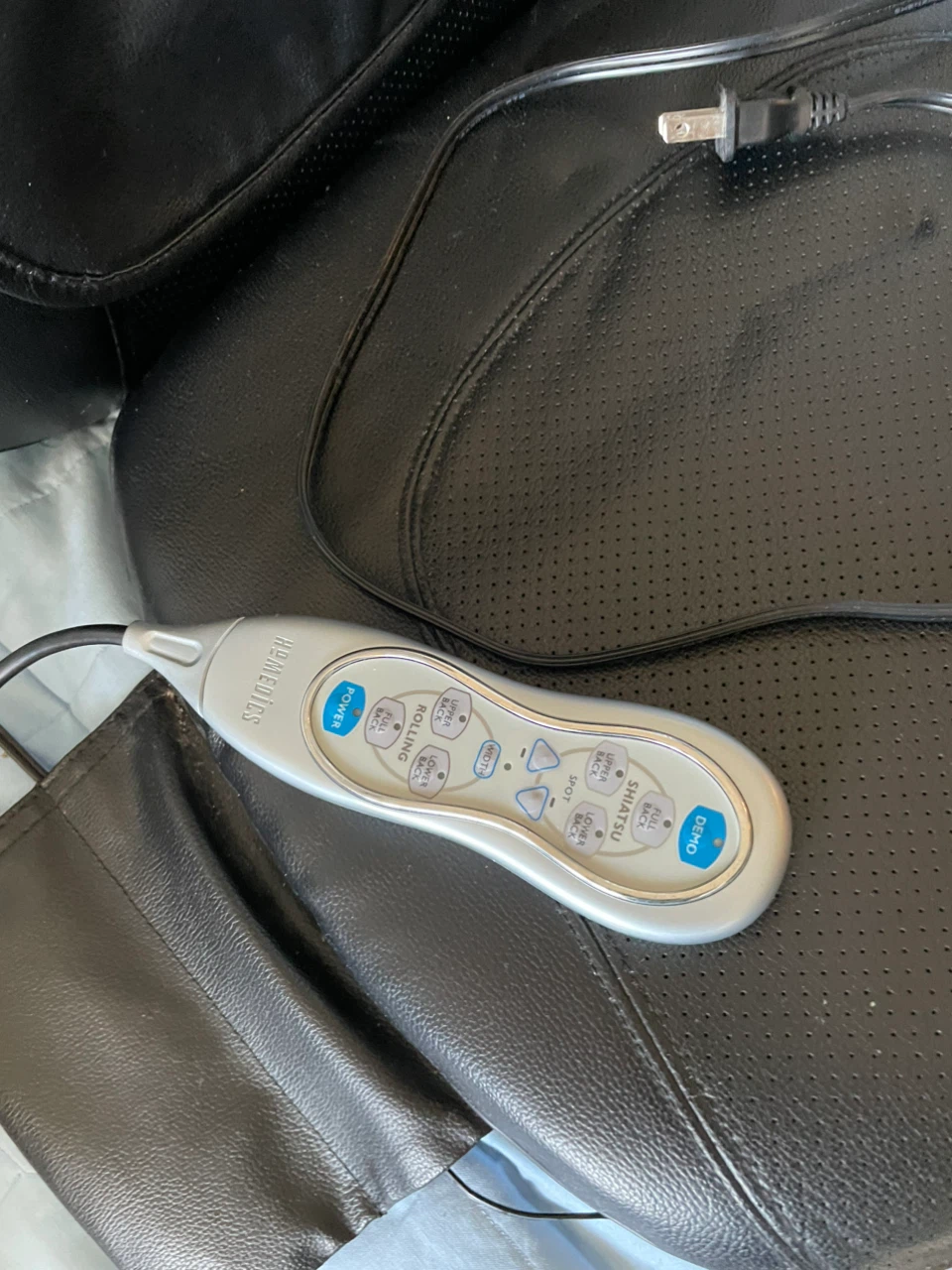HoMedics Quad Roller Massaging Cushion Model QRM-400 - photo 5