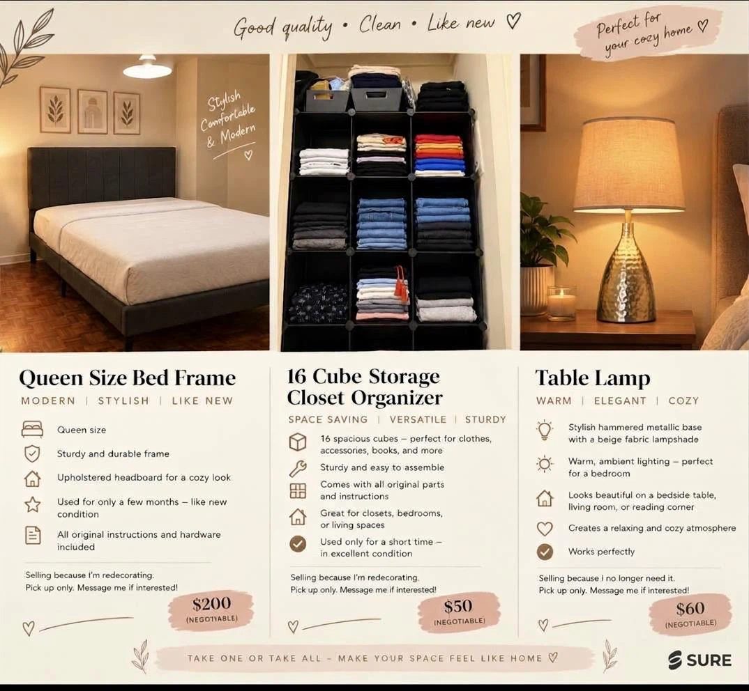 Move out sale