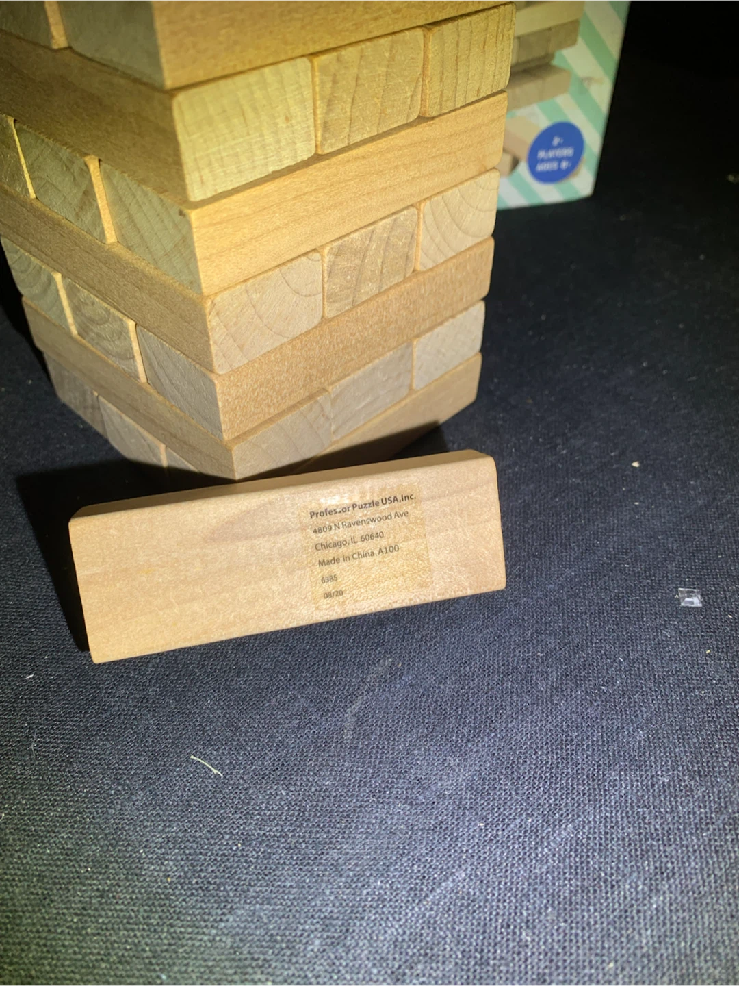 Professor Puzzle Wooden Tumbling Tower Game - photo 3