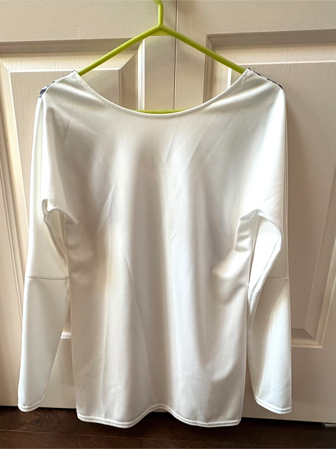 White long sleeve shirt with angel wings print - PM - photo 3