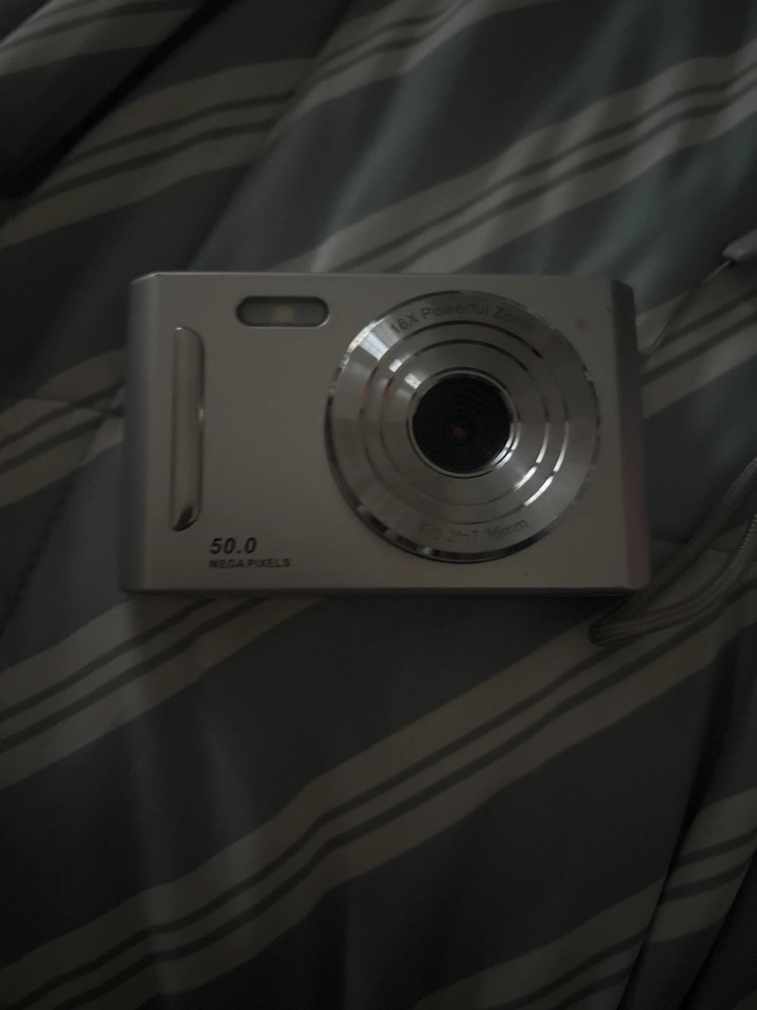 Silver 50MP Digital Camera