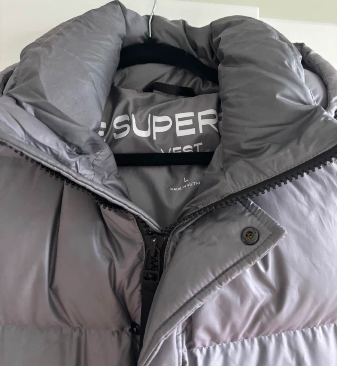 TNA The Super Puff Vest - Grey - Large - photo 2