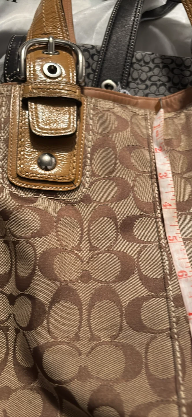 Coach Signature Canvas Tote Bag - photo 5