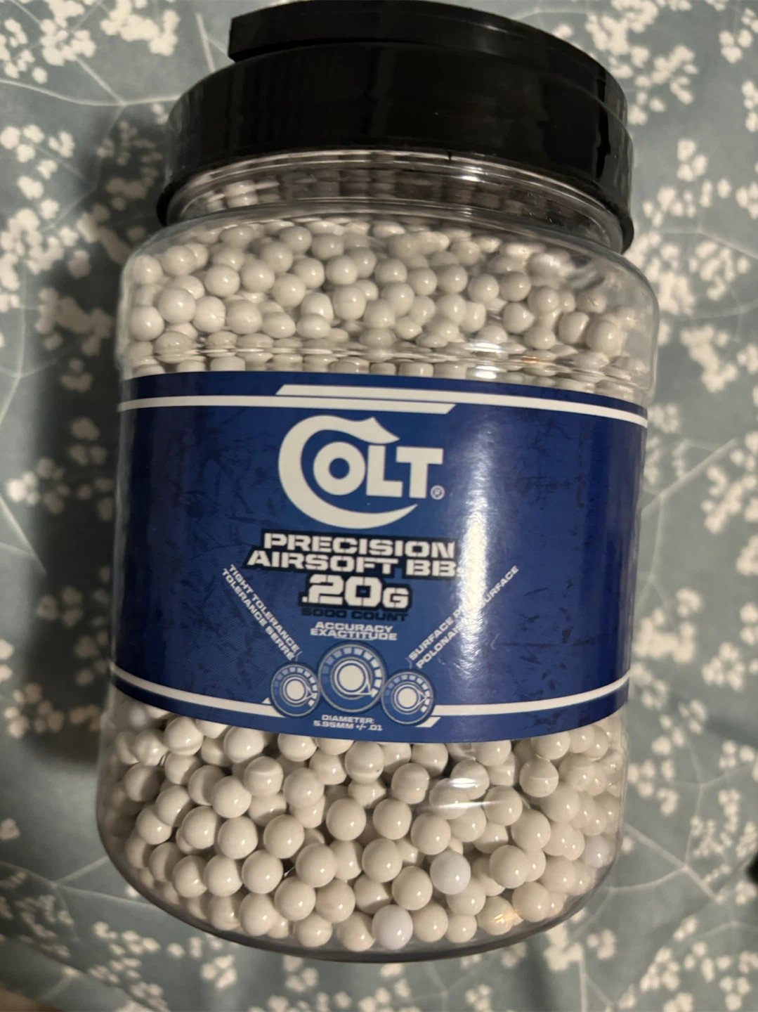 Colt Precision Airsoft BBs .20g 5000 count
