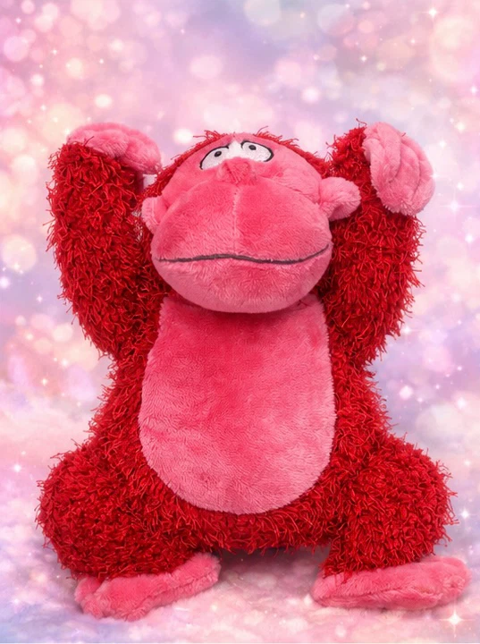 Red Monkey Plush Toy
