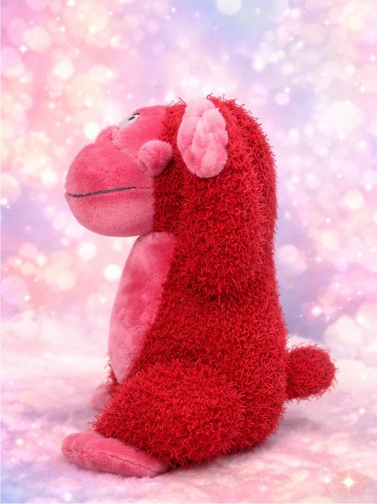 Red Monkey Plush Toy - photo 2