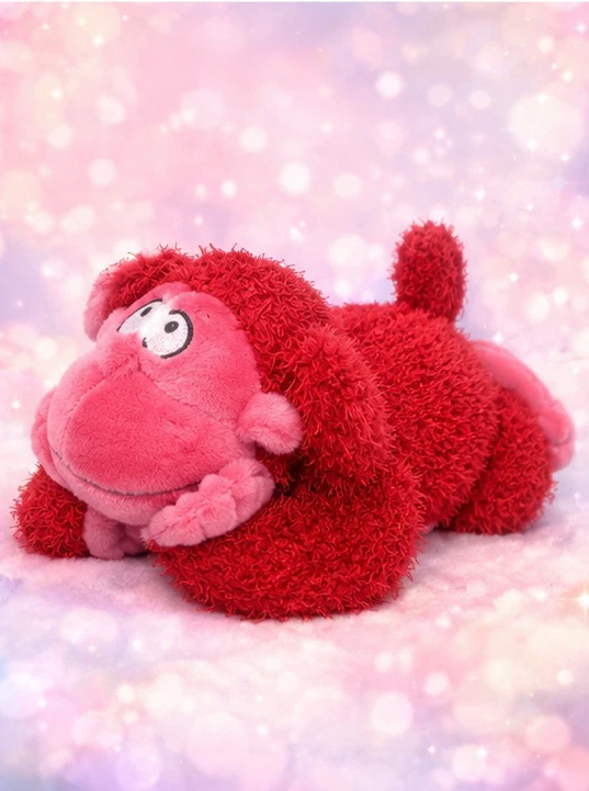 Red Monkey Plush Toy - photo 3