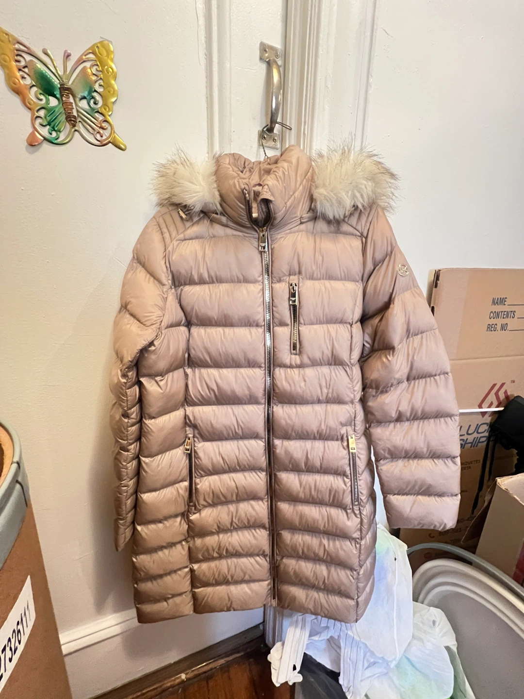 Michael Kors Puffer Jacket Size Large