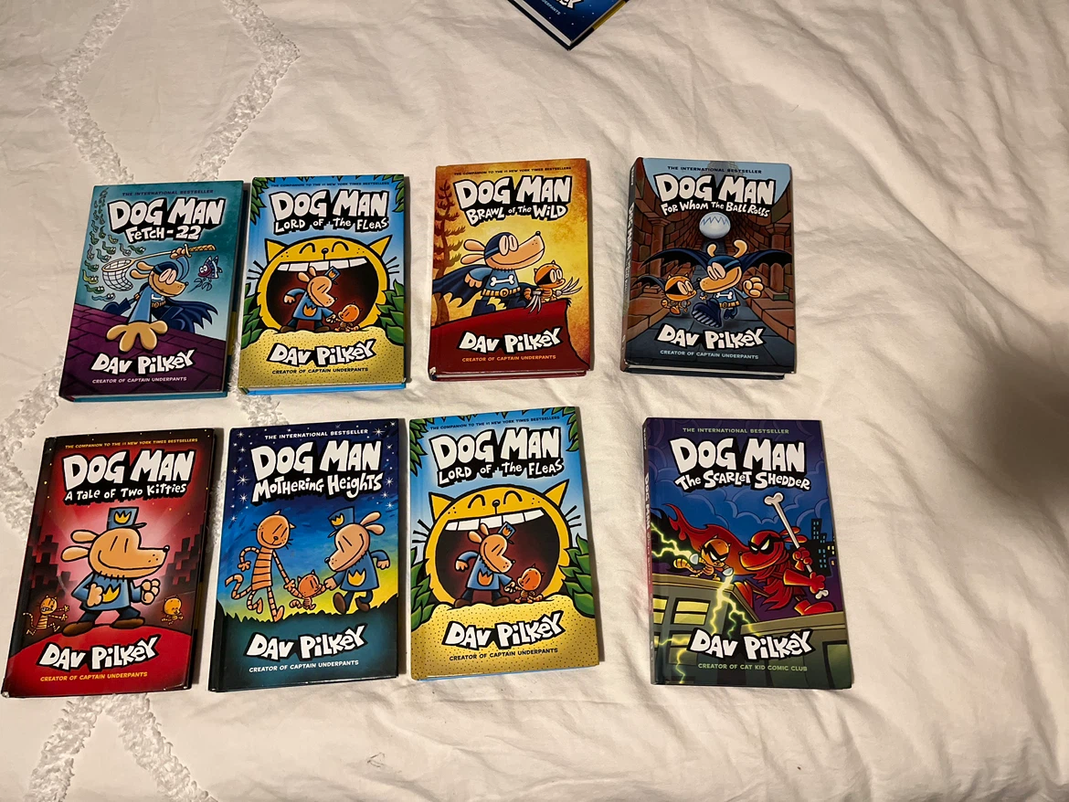 Dog Man Books by Dav Pilkey