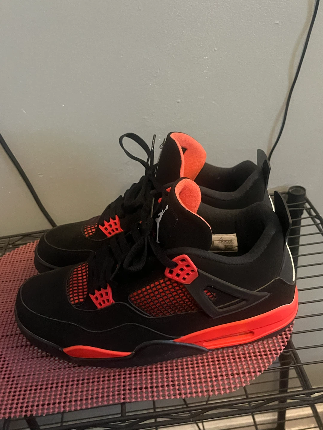Air Jordan 4 Retro Red Thunder Size 12
