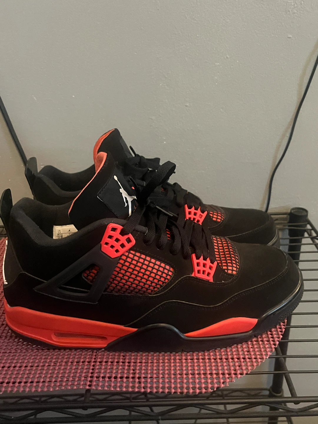 Air Jordan 4 Retro Red Thunder Size 12 - photo 2