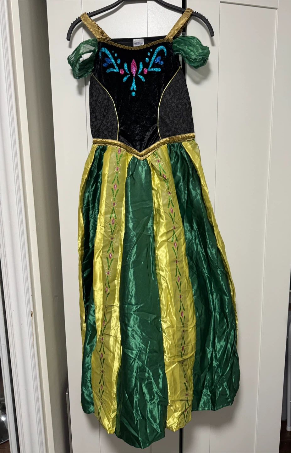 Disney Frozen Coronation Anna Costume Child Large - photo 2