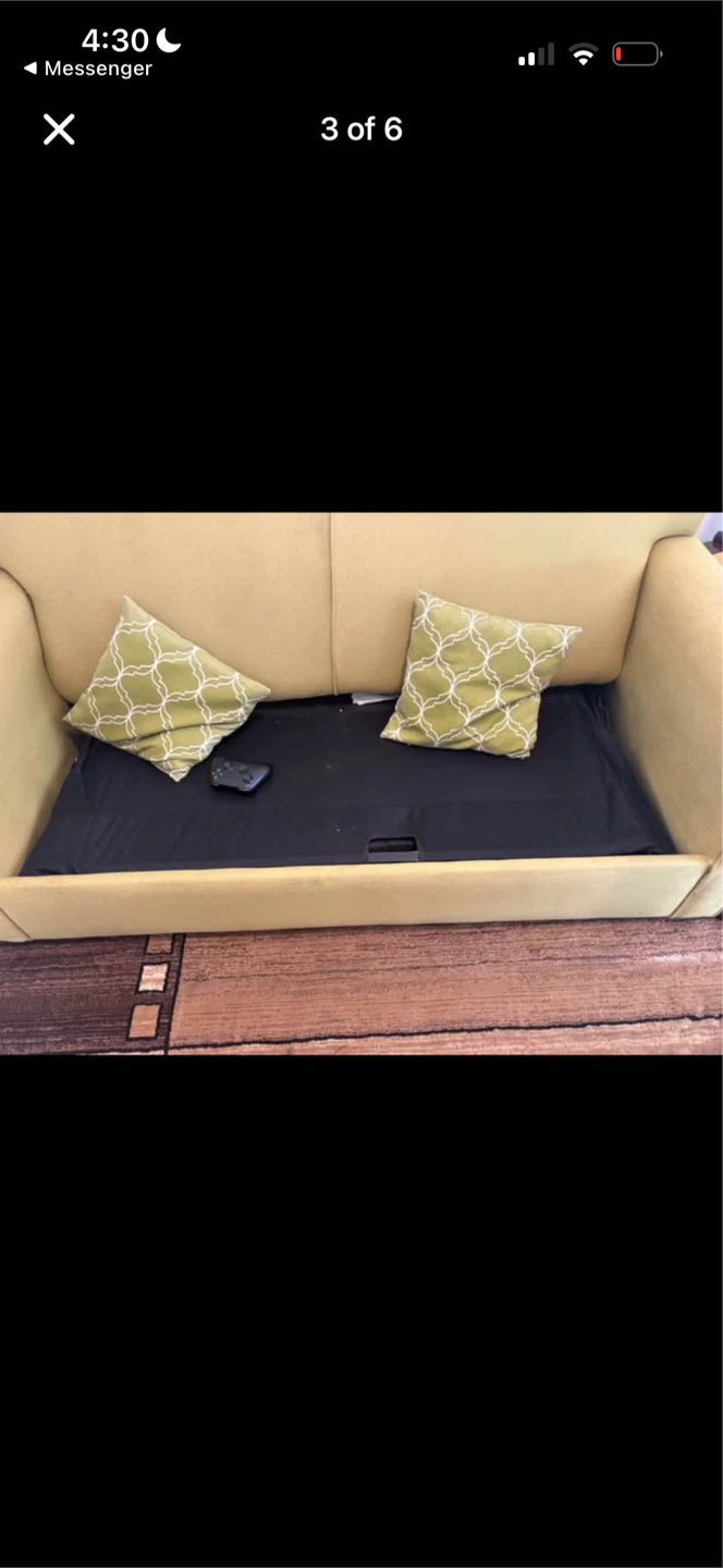 Olive Green Sofa Bed - photo 3
