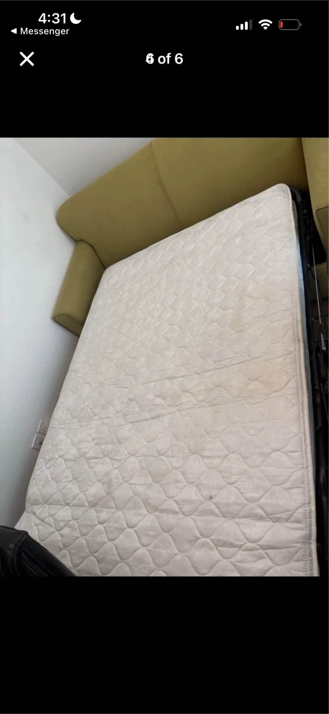 Olive Green Sofa Bed - photo 4