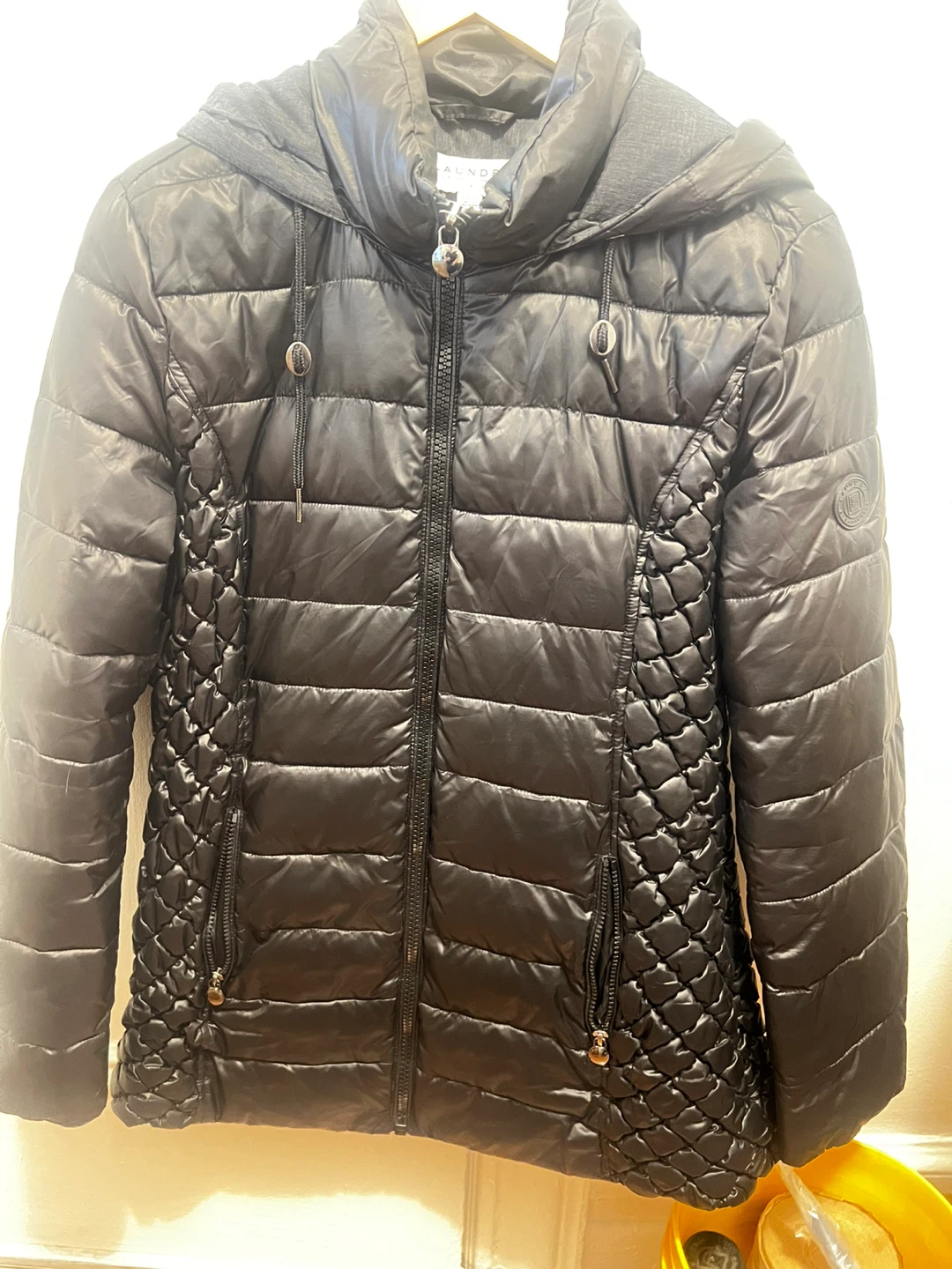 Laundry by Shelli Segal Black Puffer Jacket